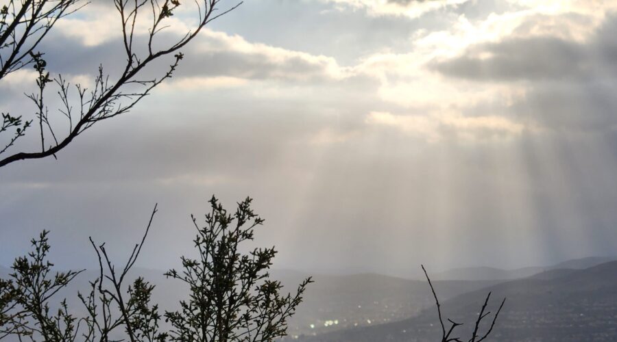 Saddleback Valley Sunlight after Rain San Juan Capistrano