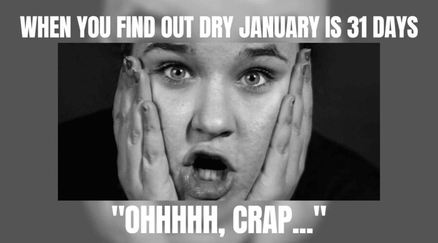 Funny Dry January Memes